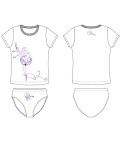 Комплект футболка и трусики Arina Ballerina - SGFP 201250 2