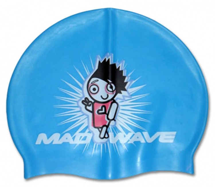 Детская шапочка для плавания Mad Wave Cute Junior