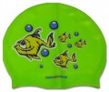Детская шапочка для плавания Mad Wave Depressive Fish Junior 1
