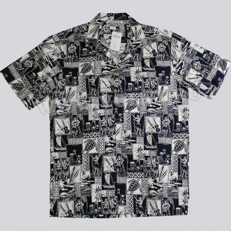 Гавайские рубашки 410-3721