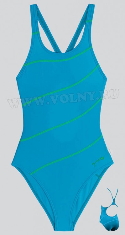Arena Green Youth one piece